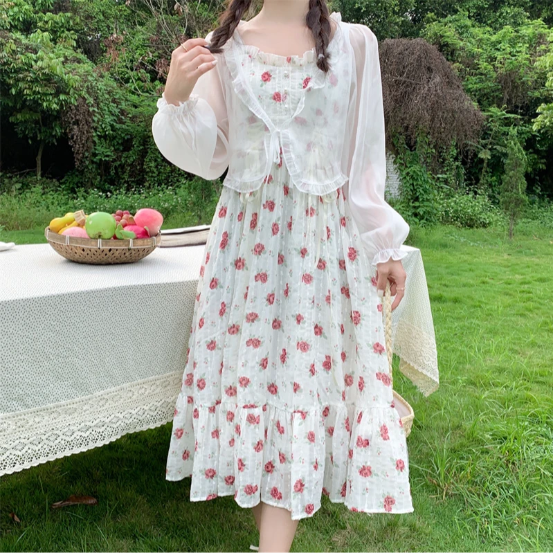 3372（单白色外搭）时尚百搭少女甜美气质薄款长袖开衫外搭