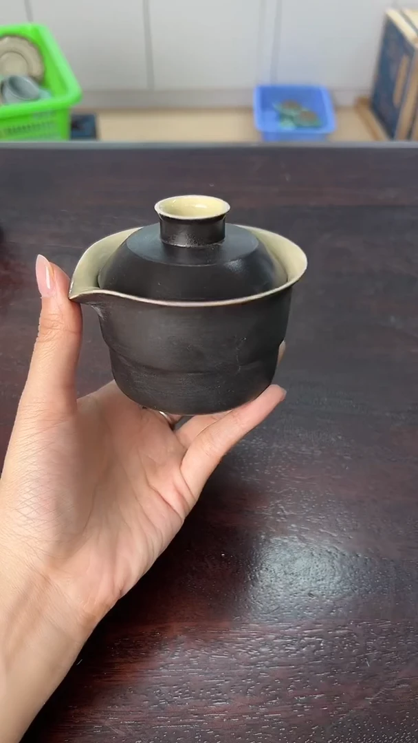 龙泉云间青瓷小米茶器