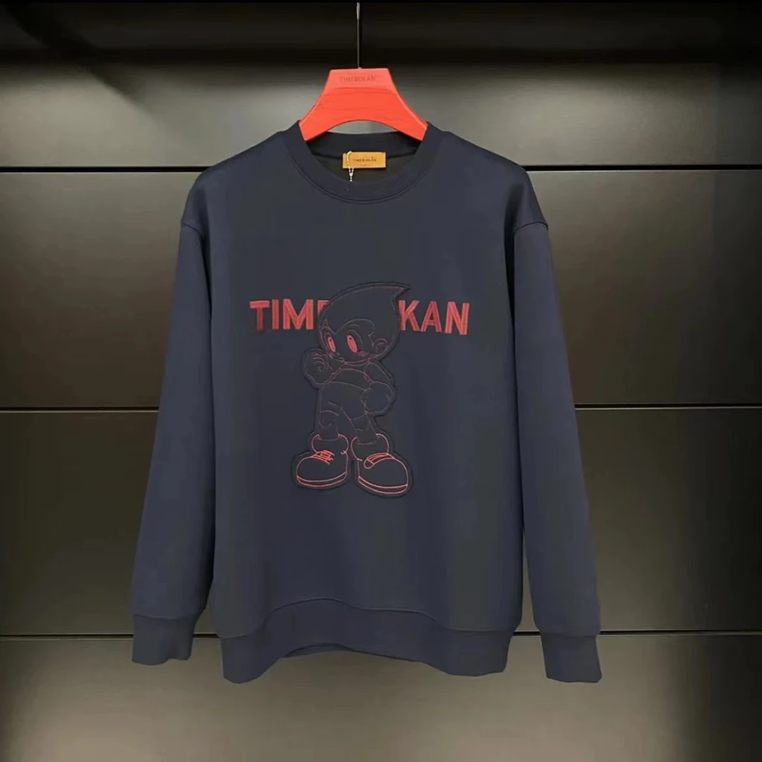 【新1.3.0】TIME BOKAN/秋冬质感1奢高定阿童木设计男士卫衣【9352