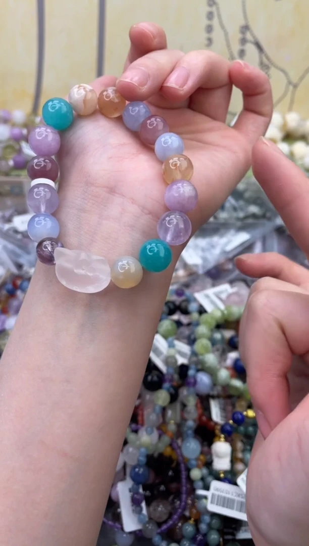 未镶嵌手链水晶335