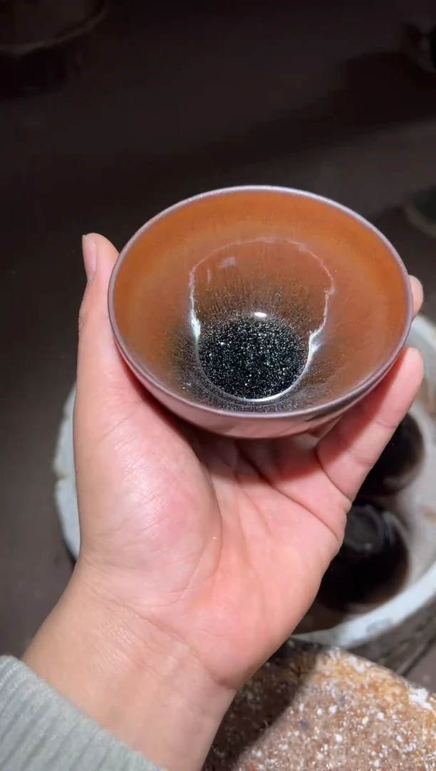 【闪购商品】茶盏老表精选柴烧建盏3