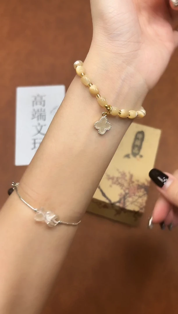 白玉菩提手串孤品手串