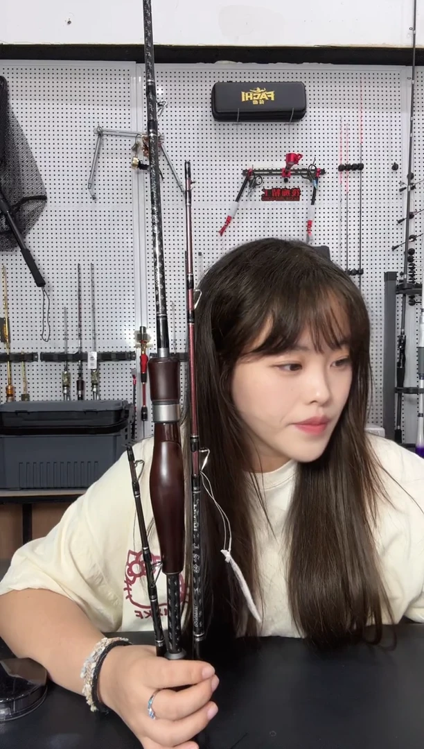 黑檀木一杆三节，
