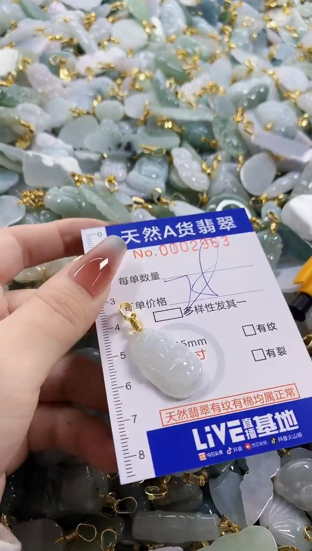 颈饰未镶嵌翡翠天然A货翡翠