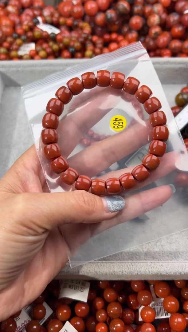 未镶嵌手串南红玛瑙10+