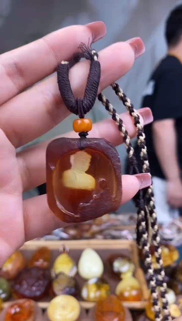 未镶嵌琥珀裸石基地发货 一物一证 顺丰包邮