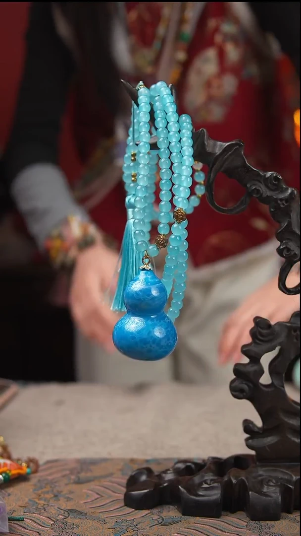 057玖澄文创漆艺葫芦国风配饰葫芦系列