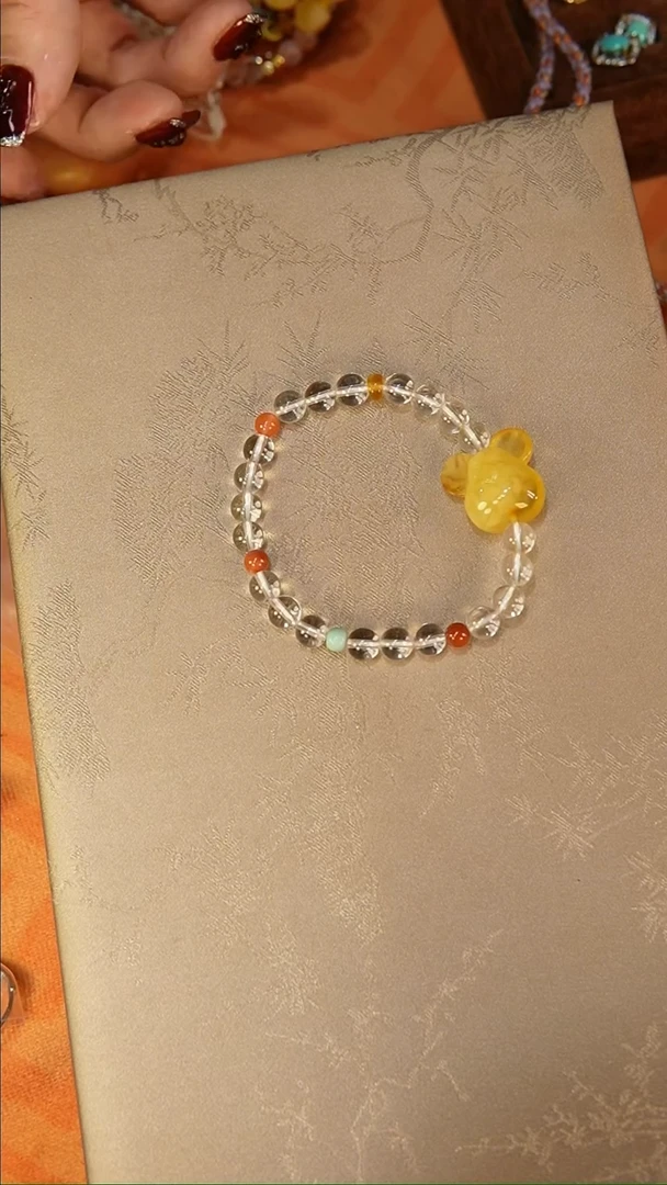 【闪购商品】琥珀手链未镶嵌手串