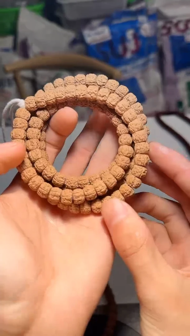 手串金刚菩提超头龙切黄点龙108-9mm