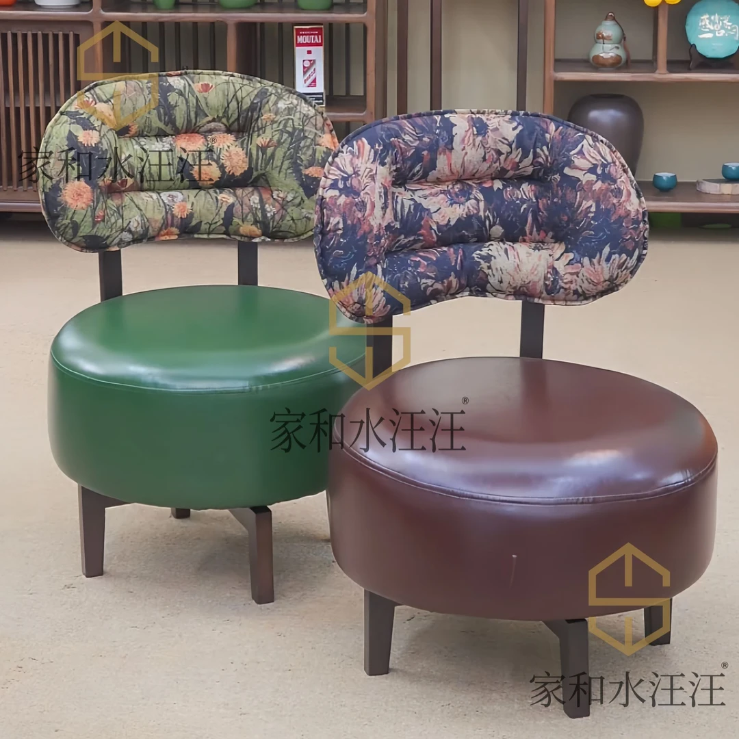 【灵气旋转大沙发】旋转实木靠背客厅家用茶几沙发椅