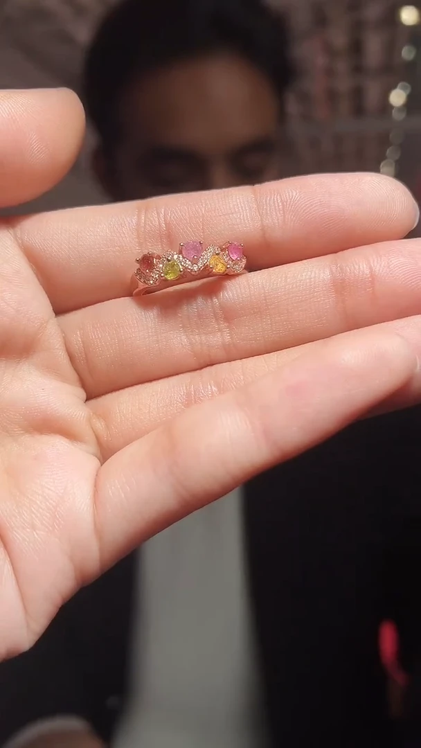 银S925镶嵌其他碧玺（扎德严选）