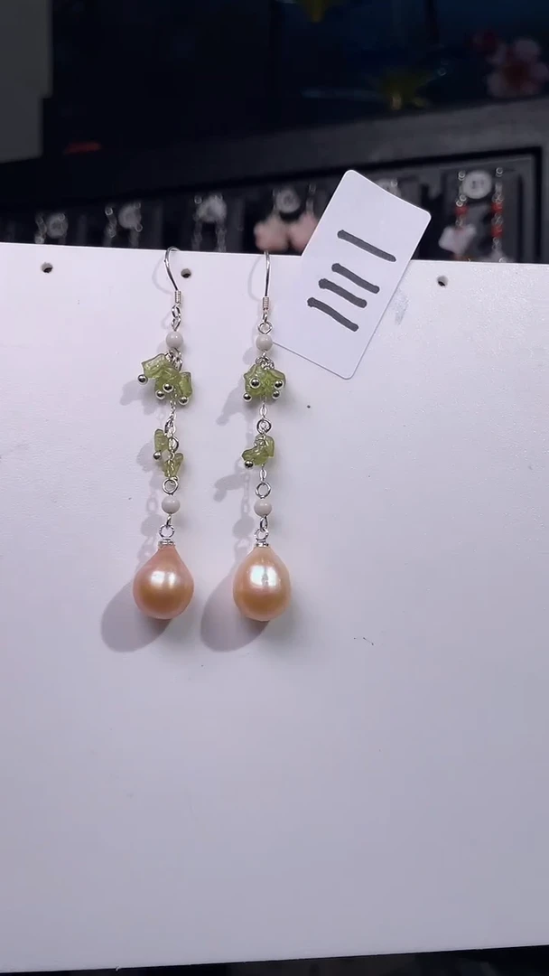 未镶嵌耳饰淡水珍珠喜欢拍