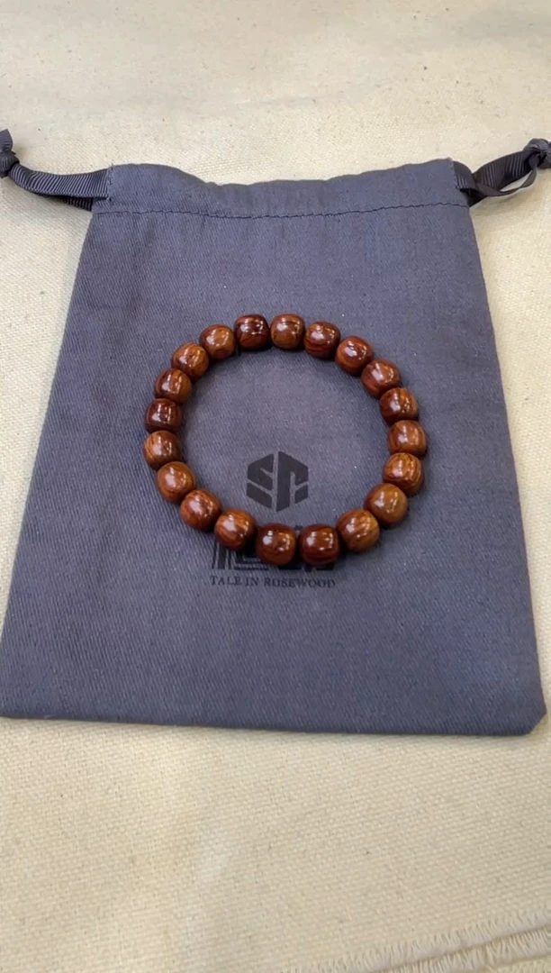 黄花梨/降香黄檀手串/手链黄花梨 10x10