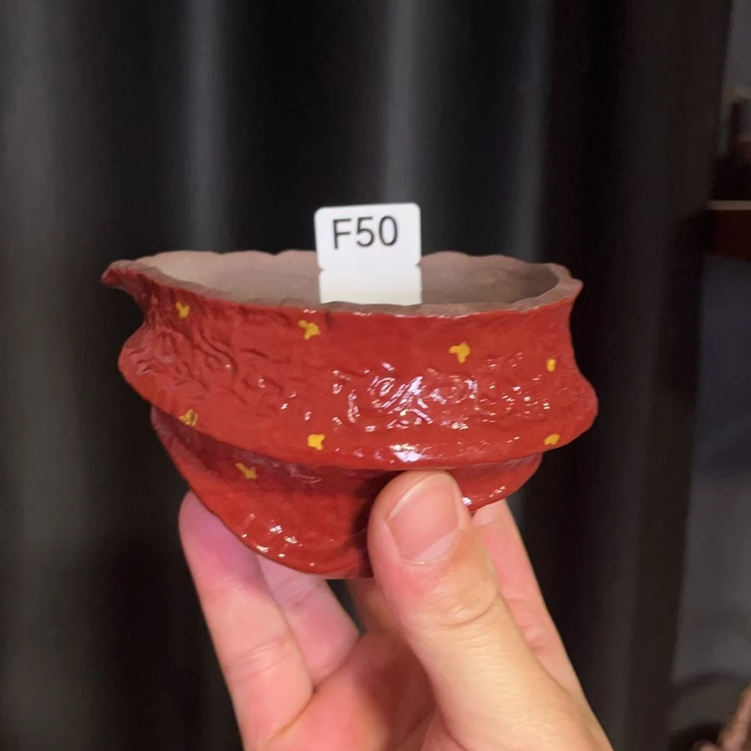 F50神州古韵老岩泥磨砂感茶壶