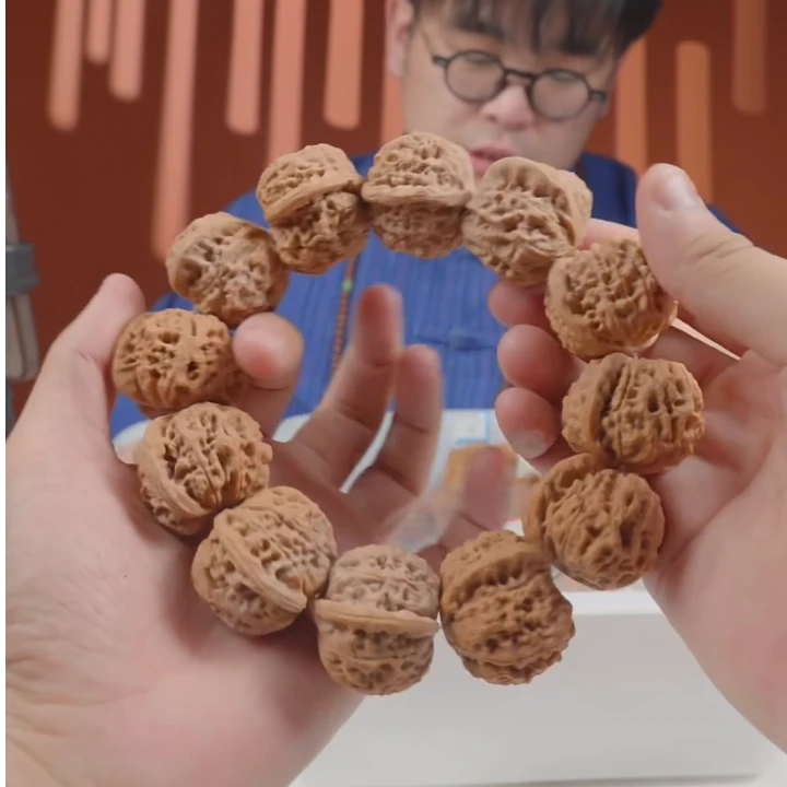 文玩核桃手串怀老串