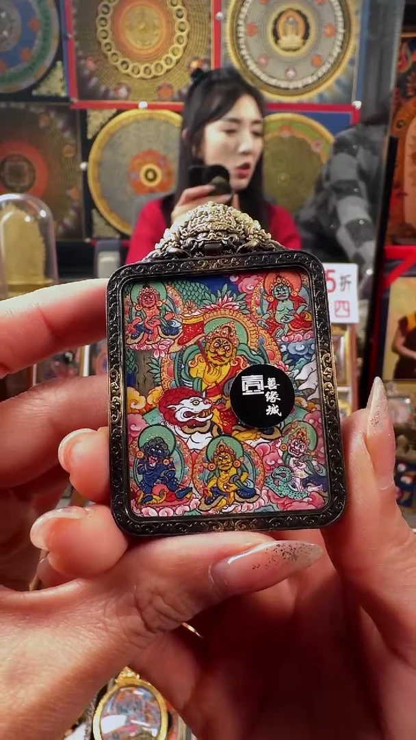 【闪购商品】吊坠 壹善缘城手绘唐卡新春大促c宝天团