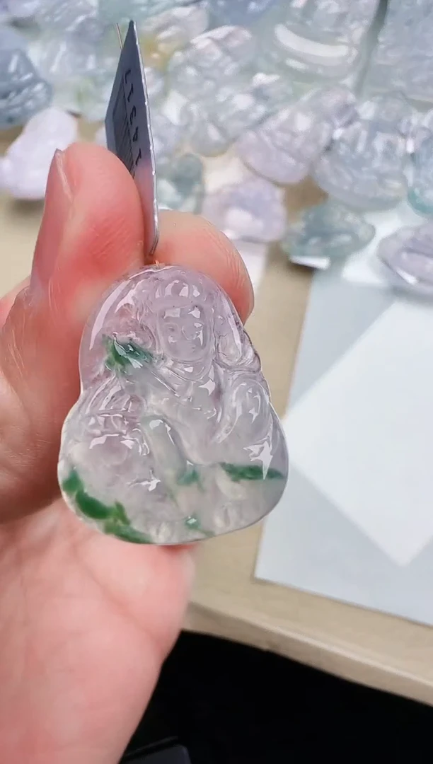 颈饰未镶嵌翡翠缅甸翡翠a货
