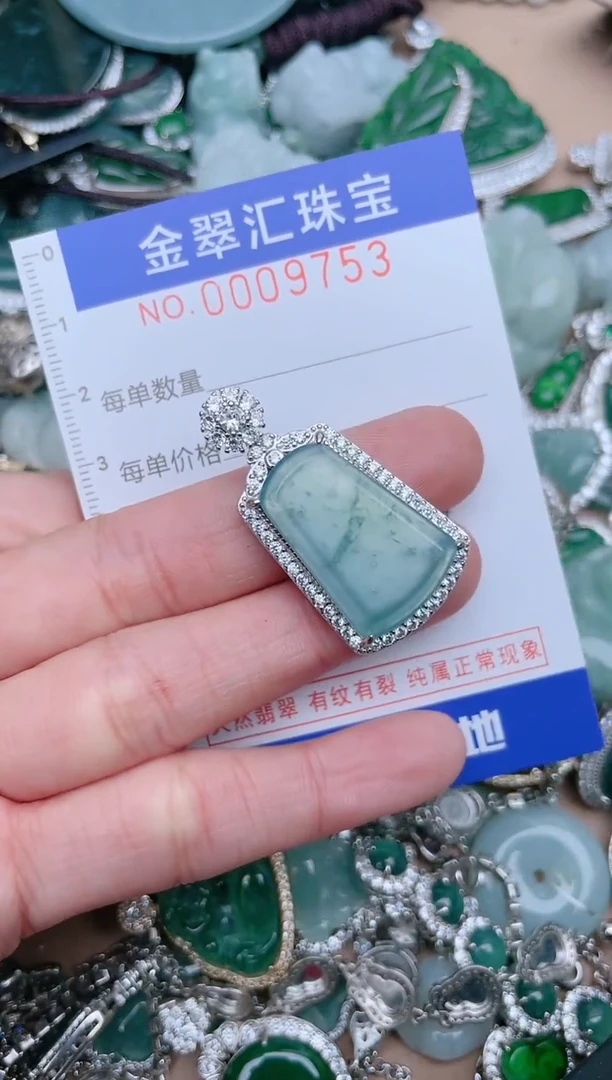 【闪购商品】翡翠颈饰未镶嵌9753.......