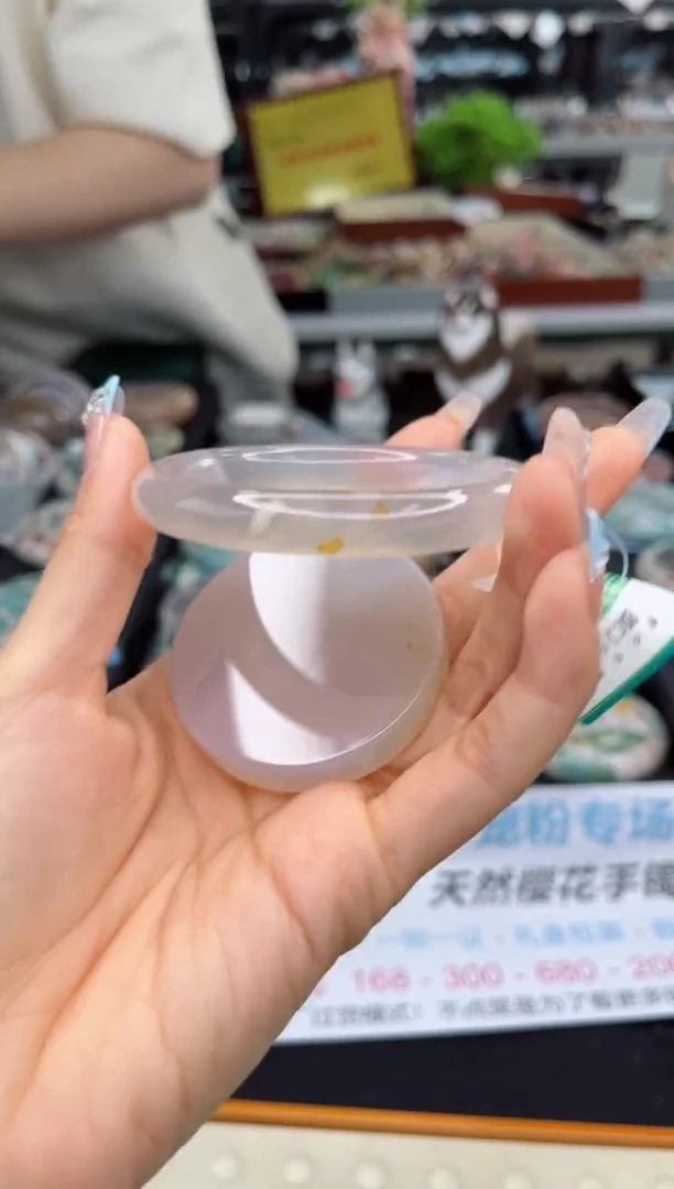 【闪购商品】石英质玉手镯未镶嵌53圈口（赠品镯心）1039030