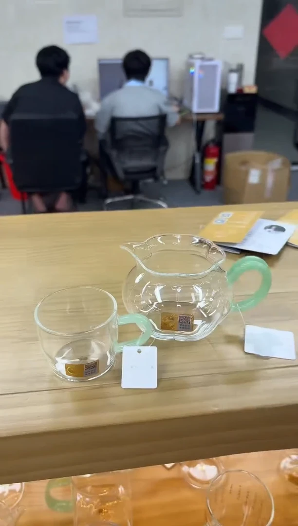 禾器纳福茶海浅玉色+禾器清尚杯一个装