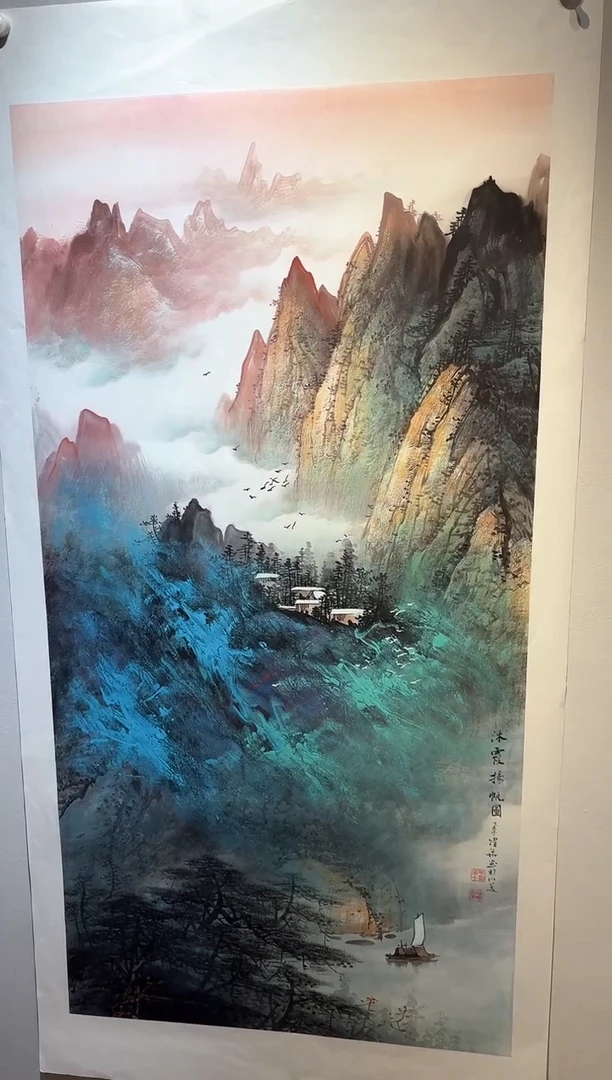 国画国画SS-1201612-张跃华央创美术馆精品定制备案作品