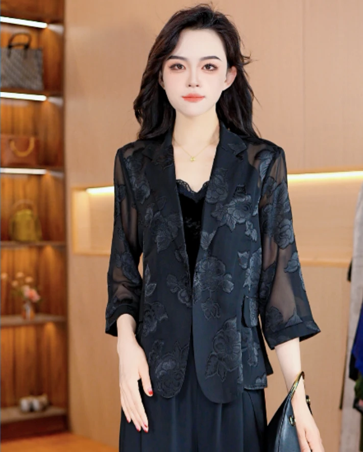 7786-3新款女士西装