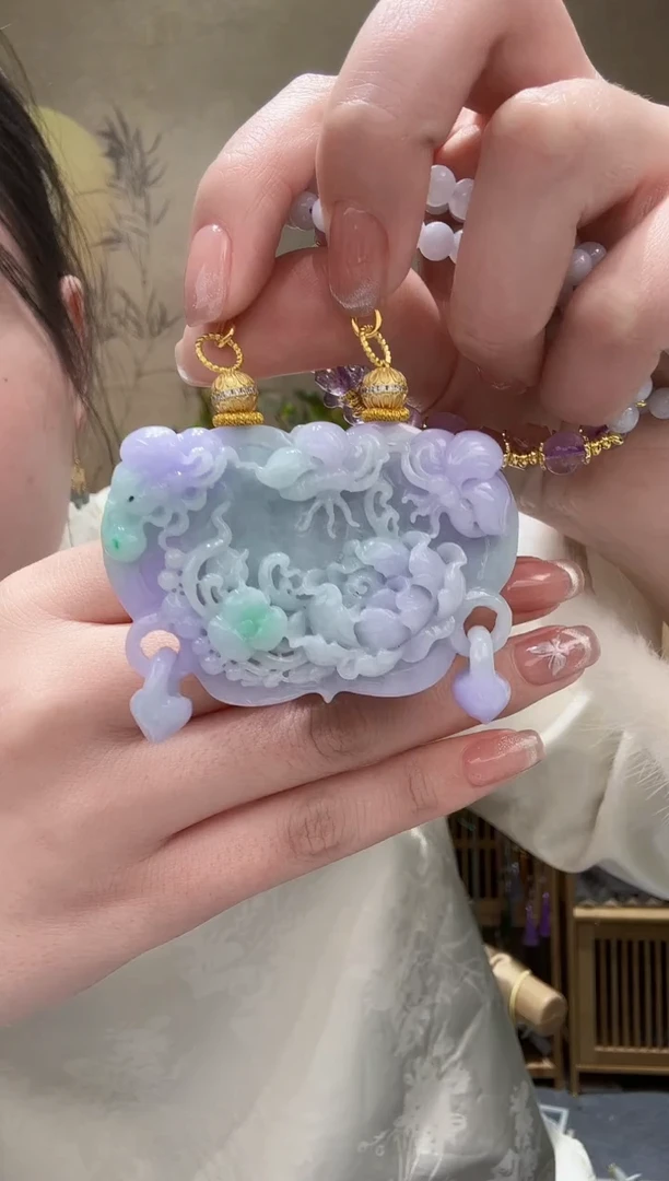 【闪购商品】翡翠颈饰未镶嵌吊坠