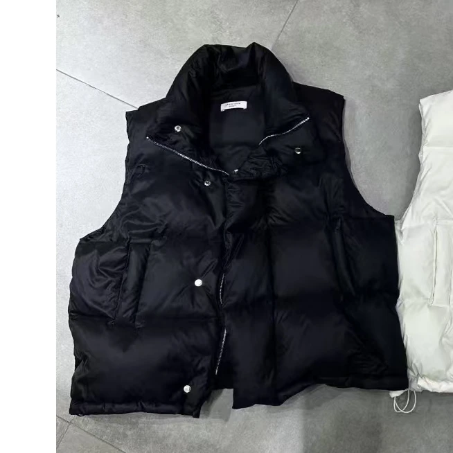 6706#31862时尚纯色羽绒马甲*