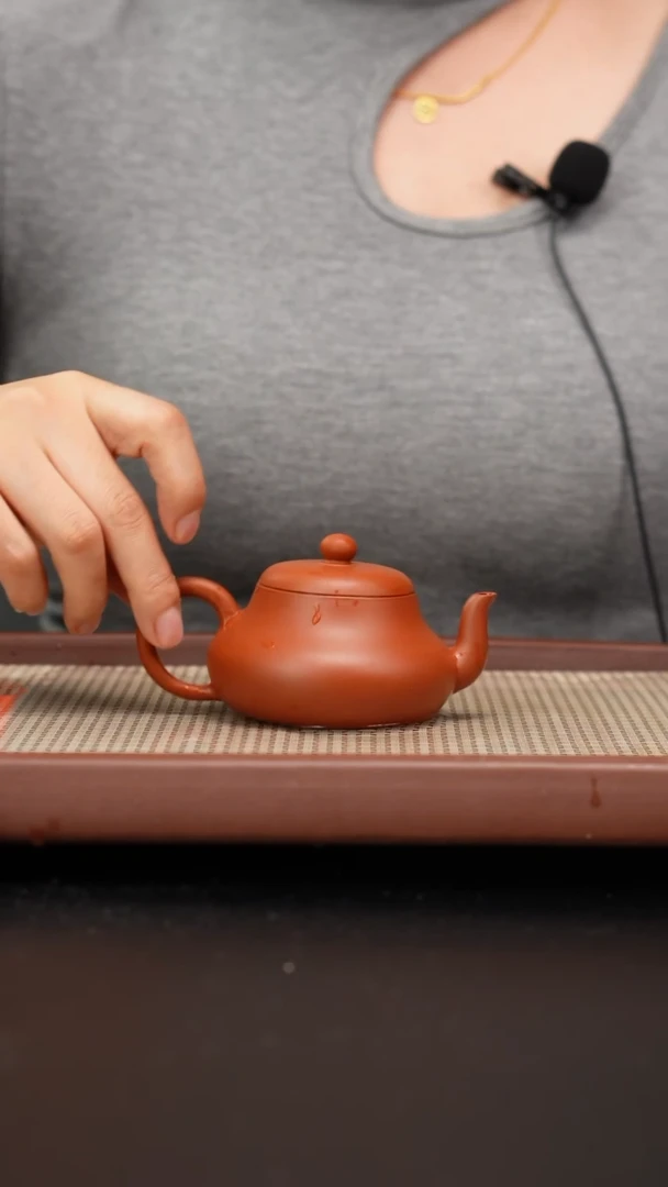 【闪购商品】紫砂茶壶赵庄朱泥君德130