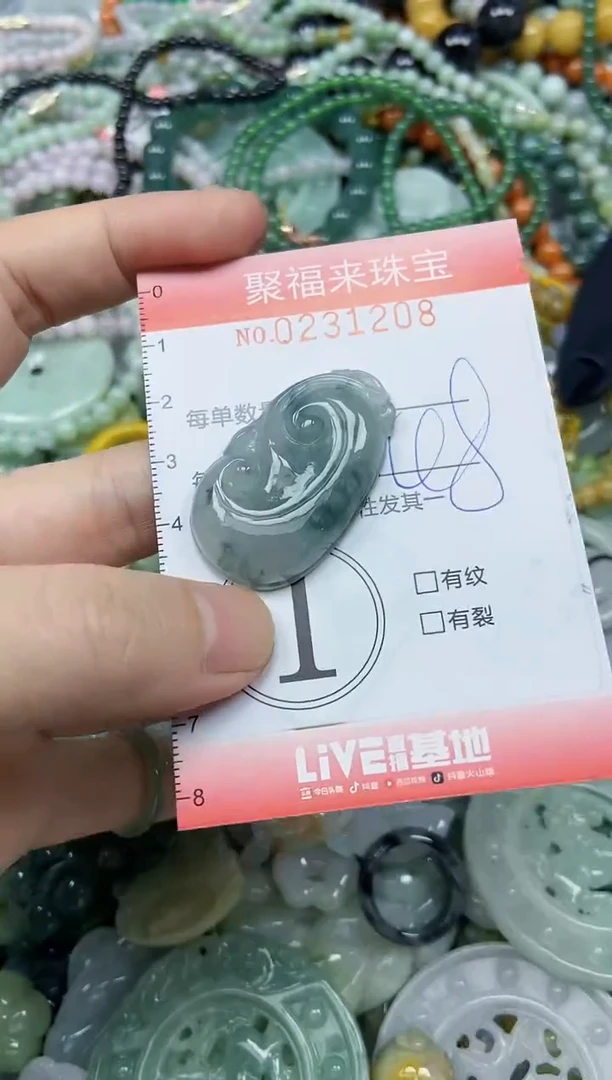 颈饰未镶嵌翡翠闪购0231208