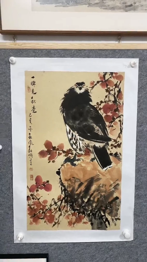 【闪购商品】书法马凤柏老师花鸟精品