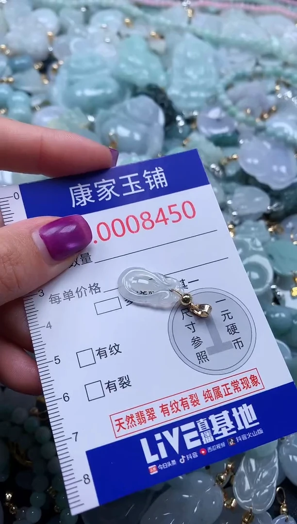 颈饰未镶嵌翡翠8450