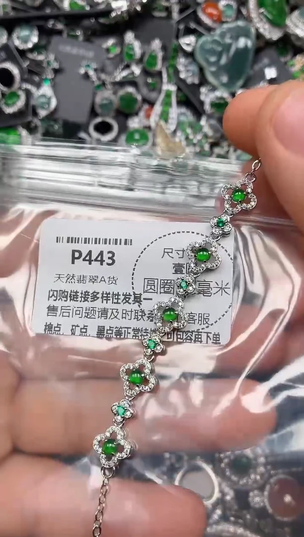 颈饰未镶嵌翡翠P443手链