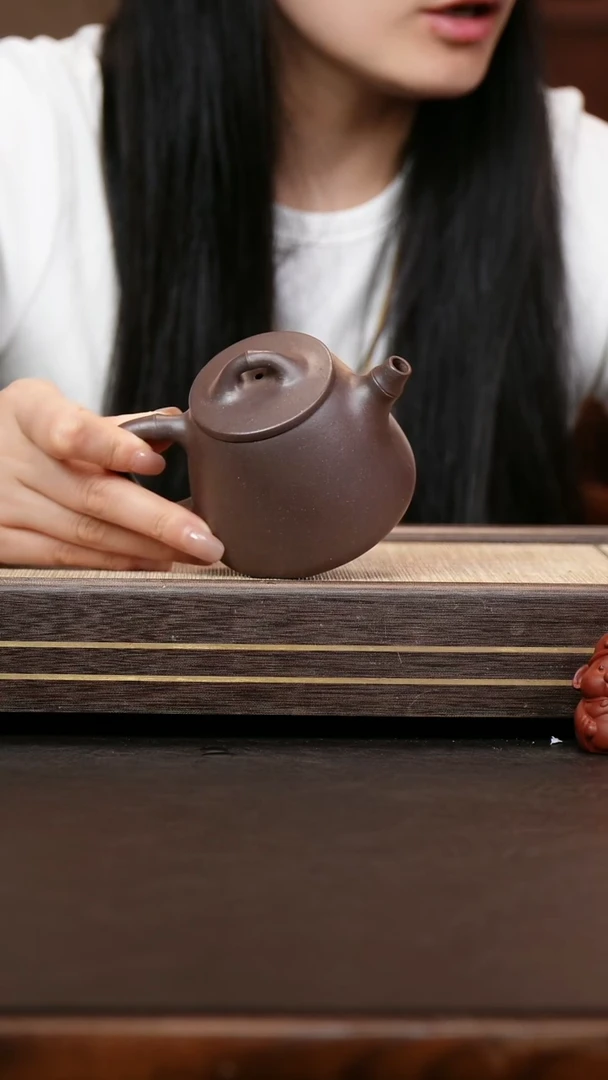 茶壶紫砂底槽清  高石瓢    福利