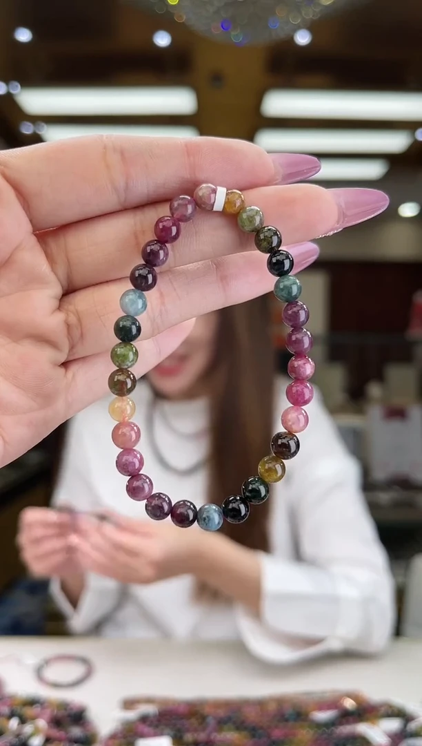 【闪购商品】碧玺/未镶嵌6mm+碧玺单圈5多样性发货