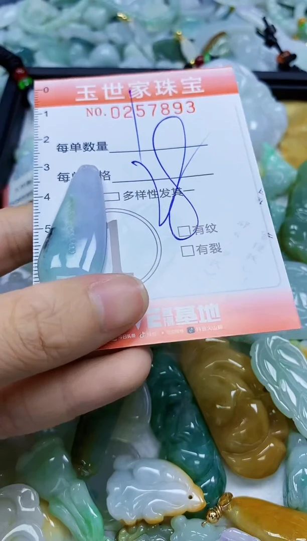 翡翠未镶嵌颈饰闪购0257893