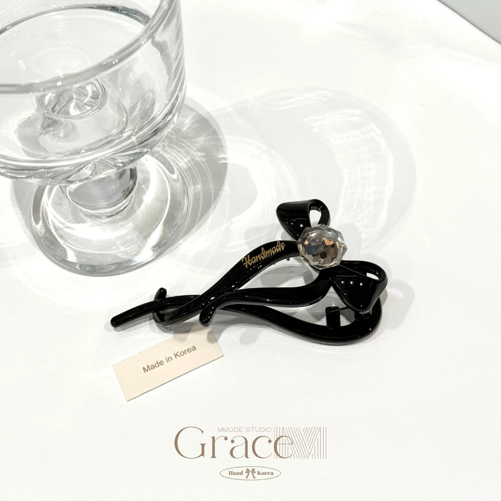 「明星系列-立体飘带」韩国25盛夏百搭扭扭夹盘发披发