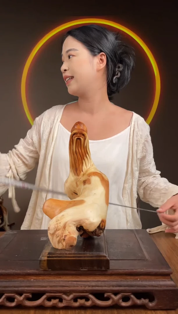 柏木（崖柏）手工摆件,先抢先得! 编号:307