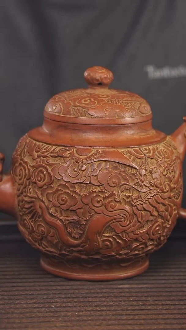 【闪购商品】紫砂茶壶500cc顾氏手工紫砂