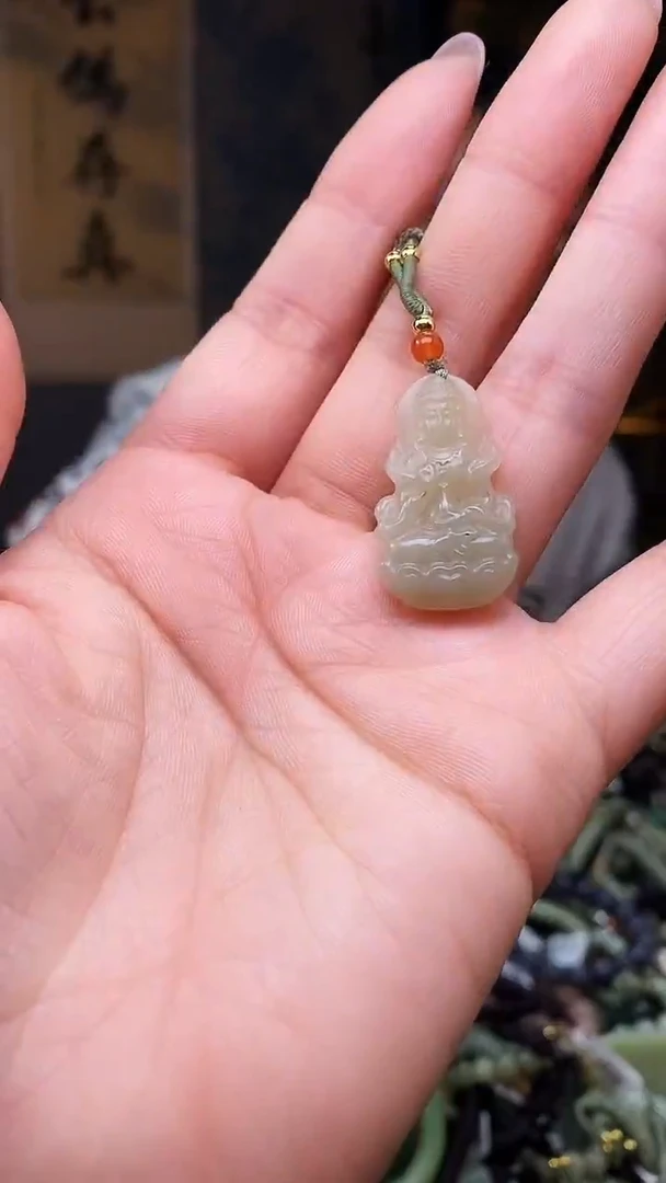 颈饰未镶嵌和田玉多样性发货，拍一发一