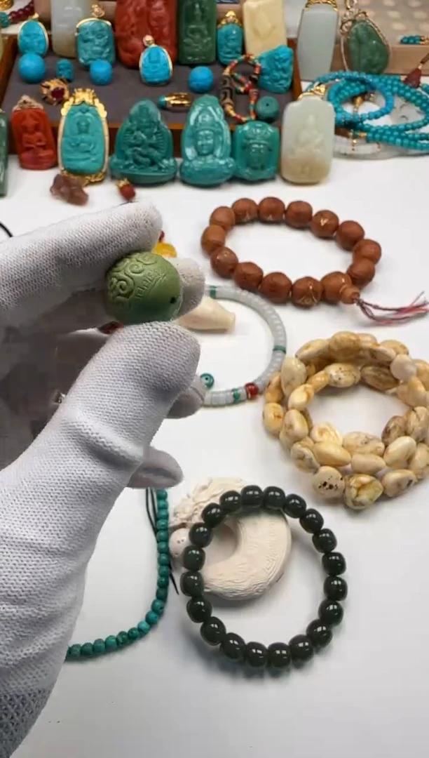 未镶嵌绿松石手串手串奶*~手串手串