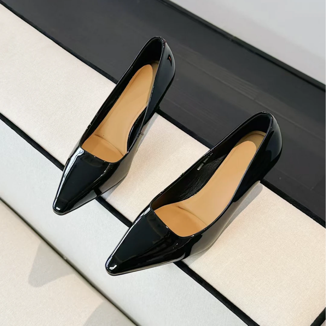 0123-80气质高跟鞋尖头夏季法式细跟鞋  LBR A 43005