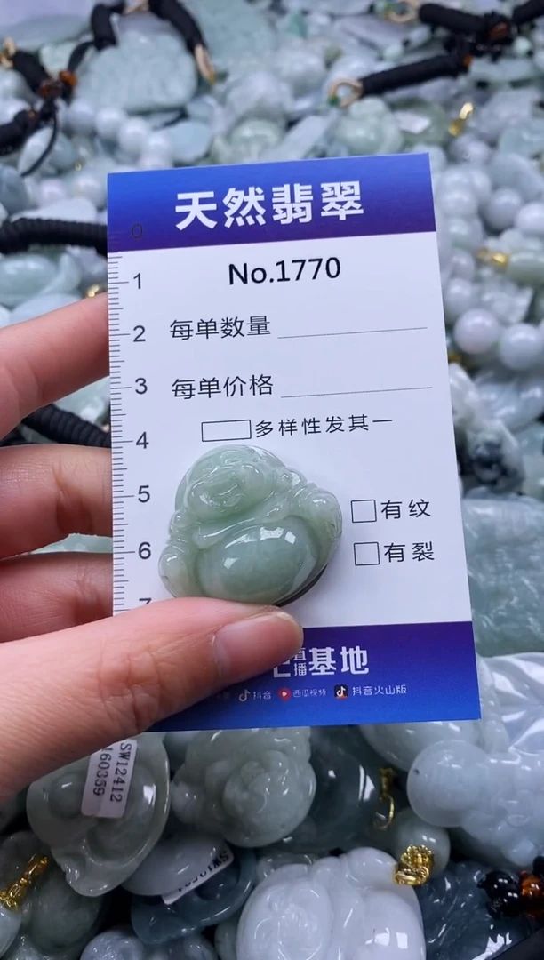 【闪购商品】翡翠颈饰未镶嵌缅甸A货翡翠1770