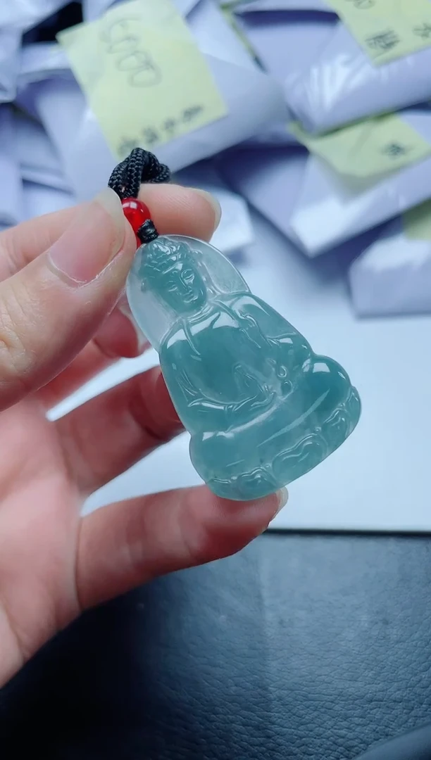 翡翠未镶嵌颈饰 多样性发货一件发货-观音