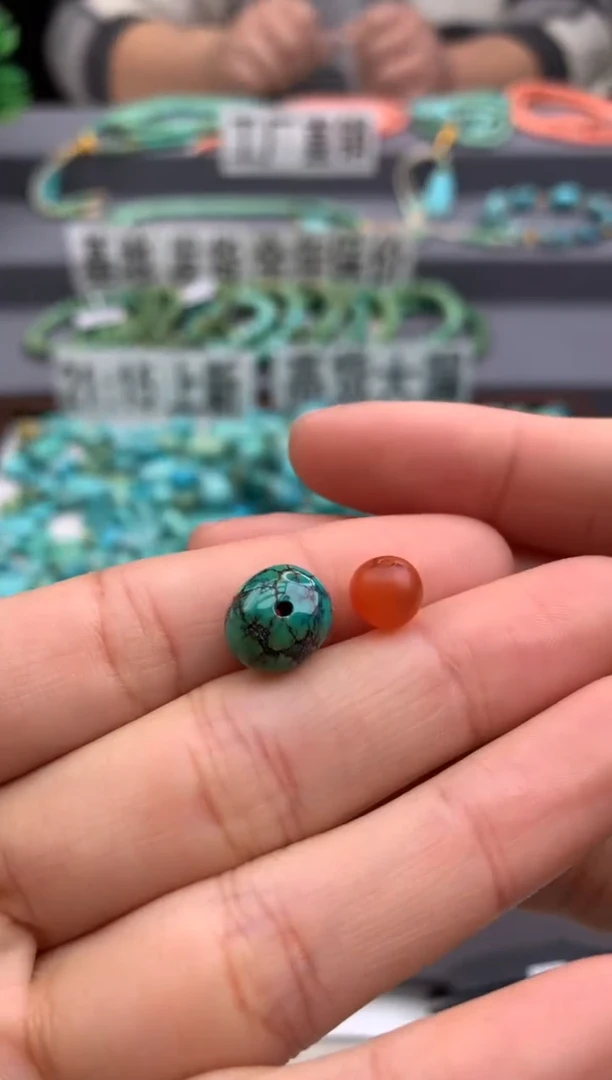 未镶嵌单珠南红玛瑙金.A17