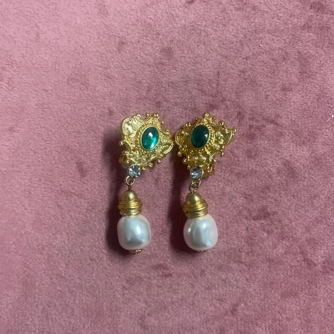 合金合成锆石耳饰 a053孤品耳钉