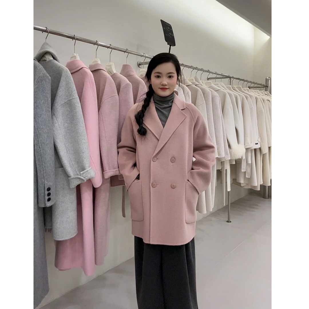 【开春战袍】百搭小个子不挑人双面羊毛小西装外套