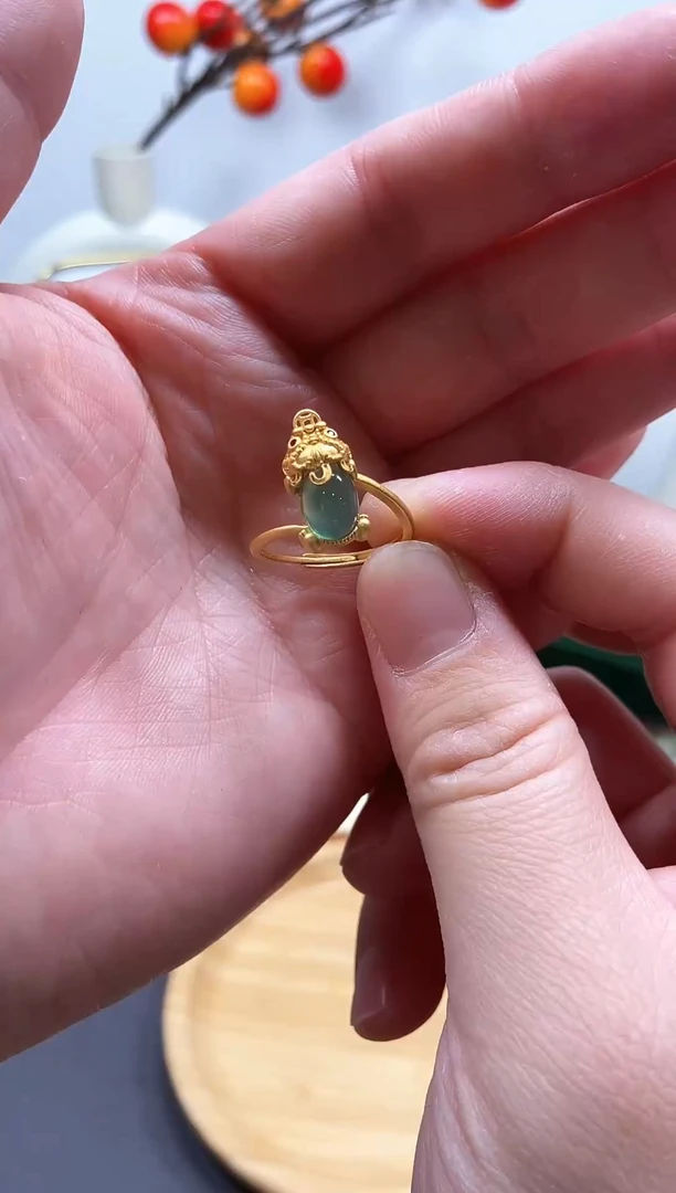 【闪购商品】水晶戒指银S925镶嵌D1222