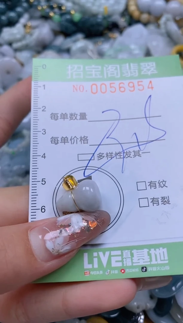 【闪购商品】翡翠颈饰未镶嵌闪购商品0056954多样性发其一