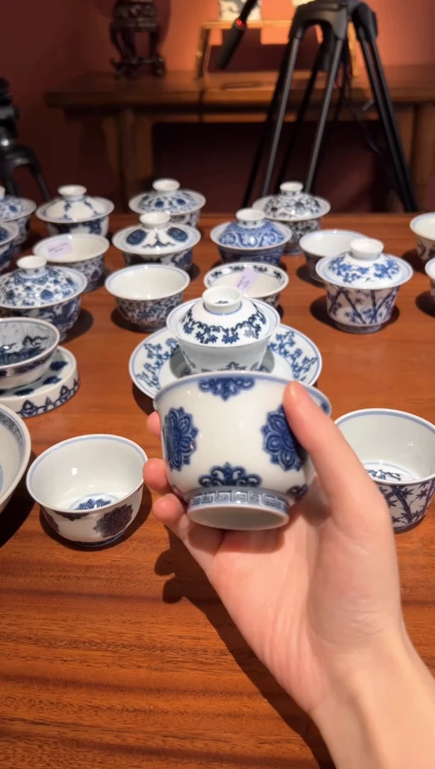 ?松风馆藏宝象单杯